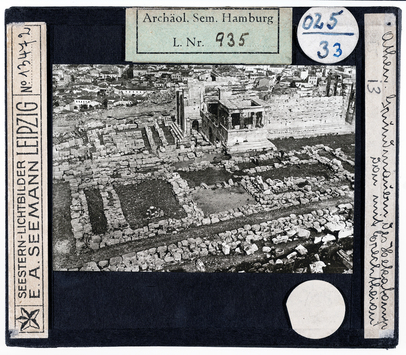 Vorschaubild Athen: Erechtheion und Grundmauern des Hekatempels (Seestern-Nr. 13472) 